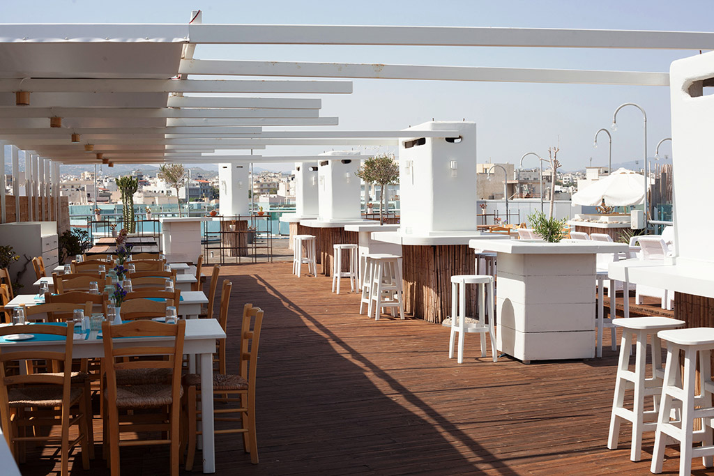 Ξενοδοχείο Ηράκλειο Κρήτης Capsis Rooftop Bar